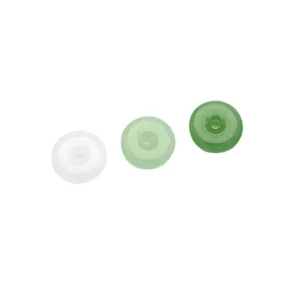 Glass faux jade ping'an kou pendants, colorful round DIY jewelry accessories for bracelets.