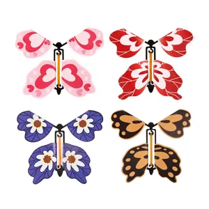 Juguete mariposa voladora mágico marcapáginas elástico regalo interactivo niños