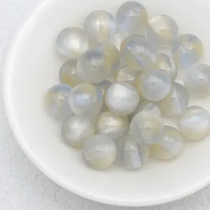 Dreamy jelly cat-eye loose beads for DIY handmade bracelets and phone charms jewelry making accessories