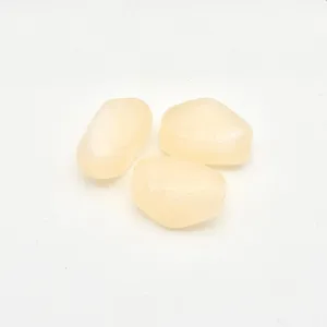 Acrylic irregular imitation stone beads detail view, perfect for DIY bracelets and earrings.