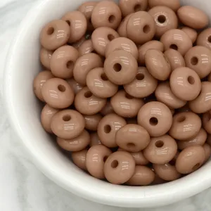 Brown abacus beads spacer beads for DIY bracelets necklaces handmade jewelry accessories