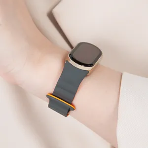 Antallaktikó louri silikónis gia smartband, difrono magnitikó axesorár gia karpó.