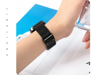 Stainless steel Milanese metal watch strap replacement band compatible with Huawei Watch FIT 5 Pro FIT 4.