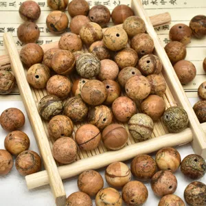 Perline rotonde in pietra naturale perline sciolte per creazione di gioielli DIY dettaglio