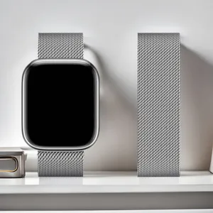 Stainless Steel Milanese Loop Watch Band Magnetic Mesh Strap Replacement For Smart Watch