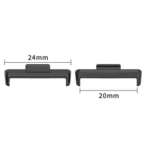 Edelstahl Uhrenarmband Verbinder Adapter 24mm und 20mm Metall Glieder Ersatzteile