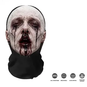 Halloween spaventoso zombie passamontagna festa costume maschera traspirante asciugatura