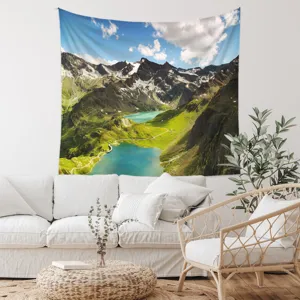 Scenic wall tapestry for bedroom living room aesthetic home decor large wall hanging background