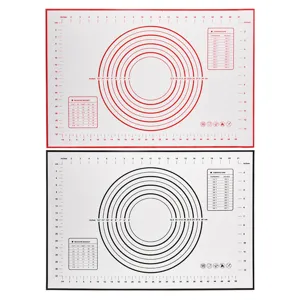 Silicone kneading baking mat non-stick pastry mat large scale measurement tool