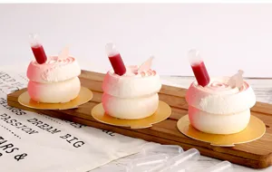 4ml Pipette di Plastica per Marmellata Macaron Torta Decorazione Utensili da Forno