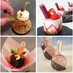 Pipette per Marmellata in Plastica Gocciolatori di Trasferimento per Decorazione di Pasticceria Strumenti da Forno per Torta Cupcake