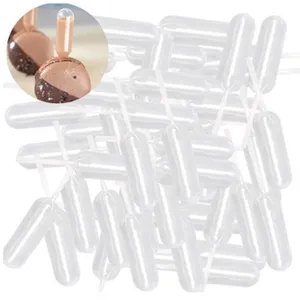 50 pz 4ml pipette di trasferimento in plastica per macaron ripieno pasticceria strumenti