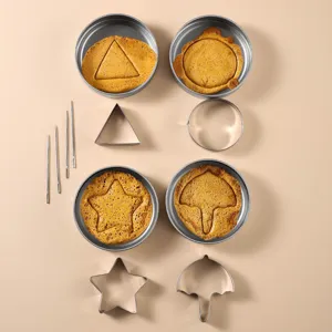 Set di Stampoi per Biscotti in Acciaio Inossidabile Strumento di Cottura DIY