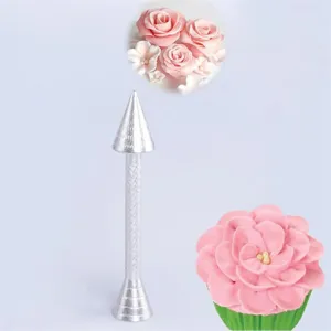 Chiodo per fiori in lega di alluminio per decorazione torte, strumento da forno per rose.