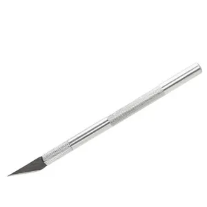 All-aluminum handle metal craft hobby knife for paper cutting model making and baking.