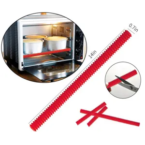 Protezione per Griglia Forno in Silicone Striscia Isolante Termico Antiscottatura Tagliabile