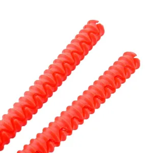 Tubo di isolamento per forno a microonde in silicone rosso striscia antiscottatura dettaglio