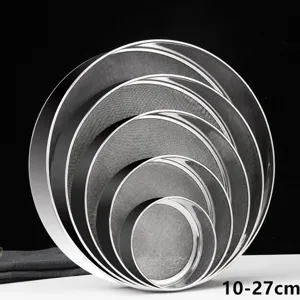 Setaccio per Farina in Acciaio Inossidabile Setaccio a Maglia Fine Filtro da Forno Portatile per Cucina