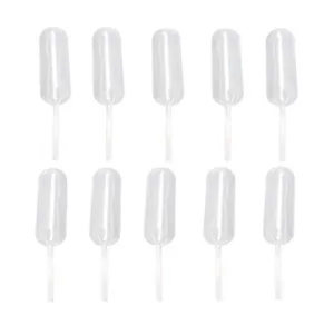 50pz 4ml pipette di marmellata in plastica macaron contagocce strumenti per dolci