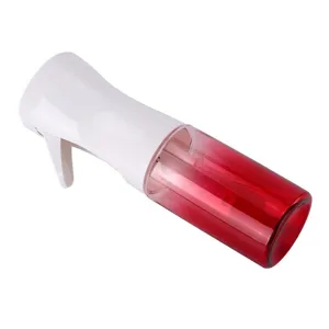 Flacone spray continuo per acconciature, giardinaggio e disinfezione con alcol, rosso.