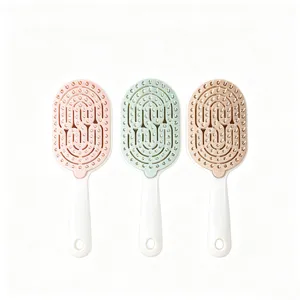 Hollow Out Detachable Hair Brush For Women Wet And Dry Scalp Massage Vent Brush Professional Anti Static Styling Hairbrush