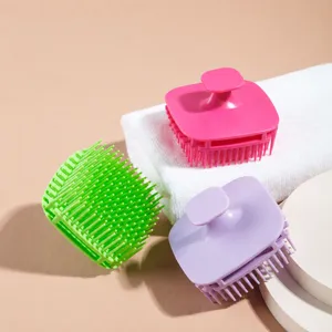 3D Tetragoni Vourtsa Shampoo TPE Masaz Kefalis Ergalio Peripoiisis Mallion