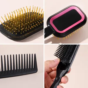 3D Stereo Cuscino Spazzola per Capelli Set Setole Rimovibili Massaggio Cuoio Capelluto Principale