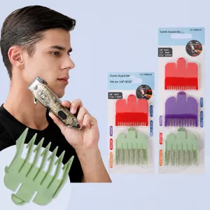 Professional Hair Clipper Guide Combs Plastic Limit Combs Attachment Salon Hair Cutting Tools Multi Size Hair Accessories