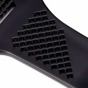Professional hair clipper comb detail black anti static styling tool for men flat top