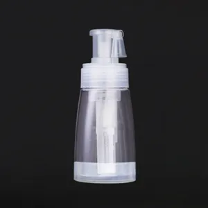 Transparente Trockenpulver-Sprühflasche Nachfüllbarer Kunststoffspender Für Babypuder Loses Puder Friseur-Make-up-Werkzeuge