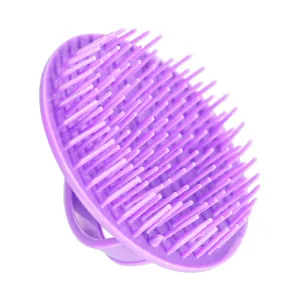 Manual Scalp Massager Shampoo Brush PP Plastic Silicone Hair Wash Scrubber Soft Bristles For Deep Cleaning Relaxation Home Hair Salon