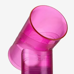 Diffuseur de seche-cheveux professionnel embout boucleur magique pour coiffage rose