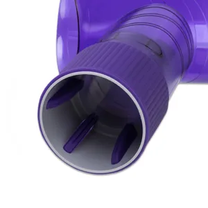 Diffuseur de boucle pour sécheur de cheveux violet buse de rouleau magique tornado