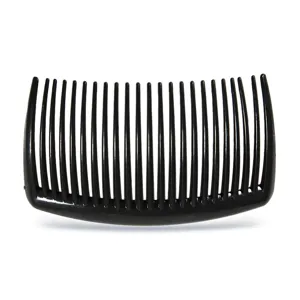 Schwarzer Haarkamm aus Kunststoff für Damen Styling Zubehör Steckkamm Haarwerkzeug