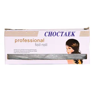 Professional hair foil roll packaging main image for salon hair coloring and highlighting tools.