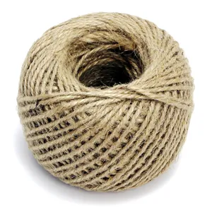 Natural Jute Twine Cord Hessian String For Photo Wall Crafting Holiday Party DIY Home Decoration Gift Wrapping