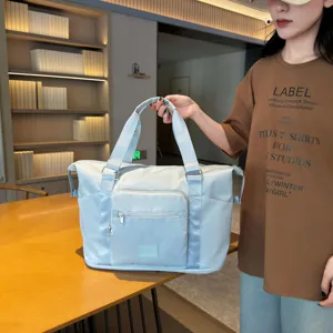 Μεγάλη τσάντα ταξιδιού duffel για γυναίκες, πτυσσόμενη τσάντα αποσκευών και γυμναστηρίου.