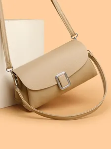 Retro minimalist women shoulder crossbody bag, elegant large capacity daily casual.
