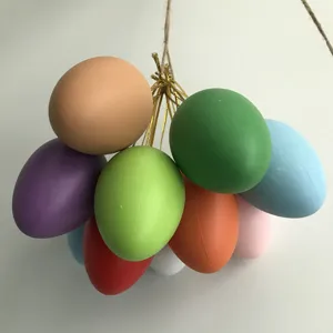 Ostern hängende bunte Eier DIY Dekoration Set für Kinder Spielzeug und Kindergarten.