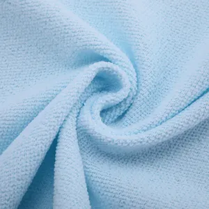 Asciugamani da Salone in Microfibra Morbida Altamente Assorbenti Asciugatura Rapida Panni per la Pulizia del Viso Per Salone di Bellezza Blu Chiaro