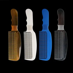 Ensemble de peignes de coiffure pour hommes peigne cheveux lisses plastique vintage 4 pcs