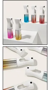 Continuous hair spray bottle gradient color fine mist plant watering spray bottle tool