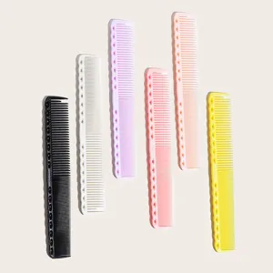 Kohlefaser Haarkamm Modell 339 Professioneller Friseurkamm Schneiden Styling Kamm Doppelzahn Salon Friseurwerkzeug Für Täglichen Haarschnitt
