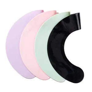 Hombrera de peluquería profesional de silicona y capa de cuello para coloración