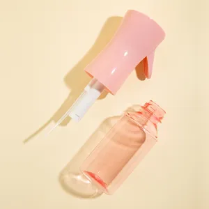 Bottiglia Spray Continua ad Alta Pressione in Plastica Spruzzatore a Nebbia Fine Bottiglia Vuota Ricaricabile per Acconciatura Disinfezione Bellezza