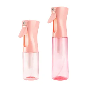 Flacone spray continuo ad alta pressione nebulizzatore vuoto rosa per parrucchiere