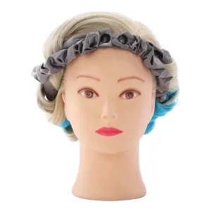 Bigoudi sans Chaleur Satin Éponge Rouleaux de Cheveux Ruban Sommeil Outils de Coiffure à Vagues pour Femmes Bigoudi Grandes Vagues