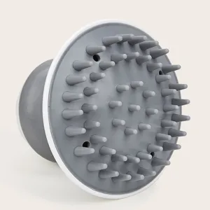 Brosse de Massage du Cuir Chevelu Électrique Étanche Vibration Sonique Brosse de Lavage des Cheveux en Silicone pour Relaxation