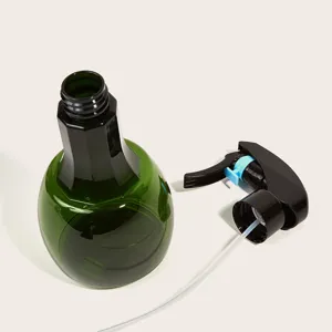 Flacone Spray A Nebbia Fine Ricaricabile Plastica Trasparente Spruzzatore D'Acqua Per Parrucchieri Giardinaggio Pulizia Casa