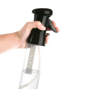 Flacone spray ad alta pressione continuo nebbia fine per parrucchiere spruzzatore acqua